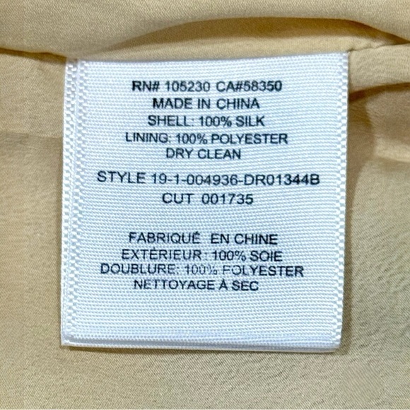 Joie Orita Silk Colorful Floral Print Flutter Sleeve V Neck Midi Dress Size 6 - Picture 12 of 15